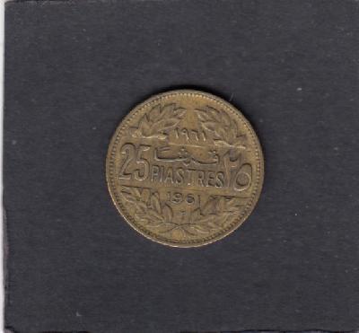 Beschrijving: 25 Piastres TREE